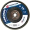 Weiler 5" Tiger Paw Abrasive Flap Disc, Flat (TY27), 60Z, 5/8"-11 UNC 51157 - alternate 1